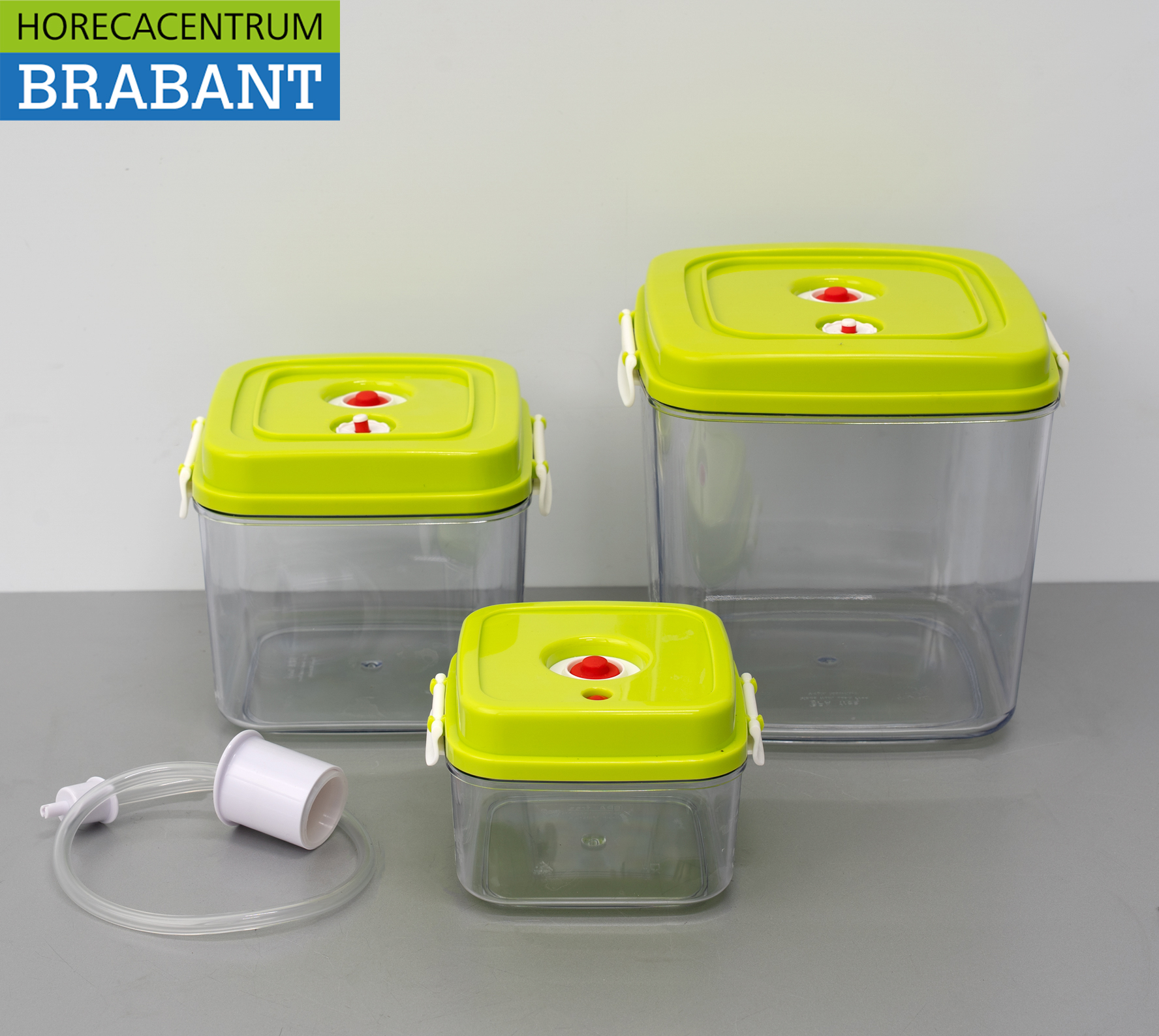 HCB Vakuumiergerät, 350 mm, komplett mit einem Set aus 3 Vakuumbehältern für die Gastronomie – Bild 5