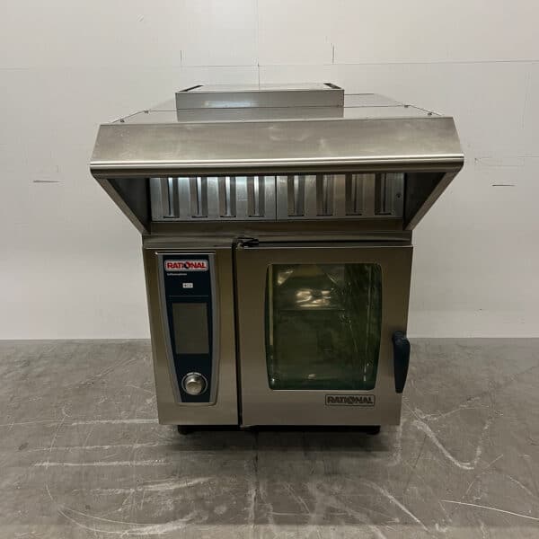 RVS Rational Self Cooking Center Kombidämpfer mit Kondensatabzug, 6 x 1/1 GN, 400 V + 230 V, Gastronomie