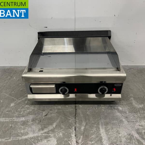 Edelstahl-Kombi-Backblech „Chrome“, 65 cm, Gas, Gastronomie