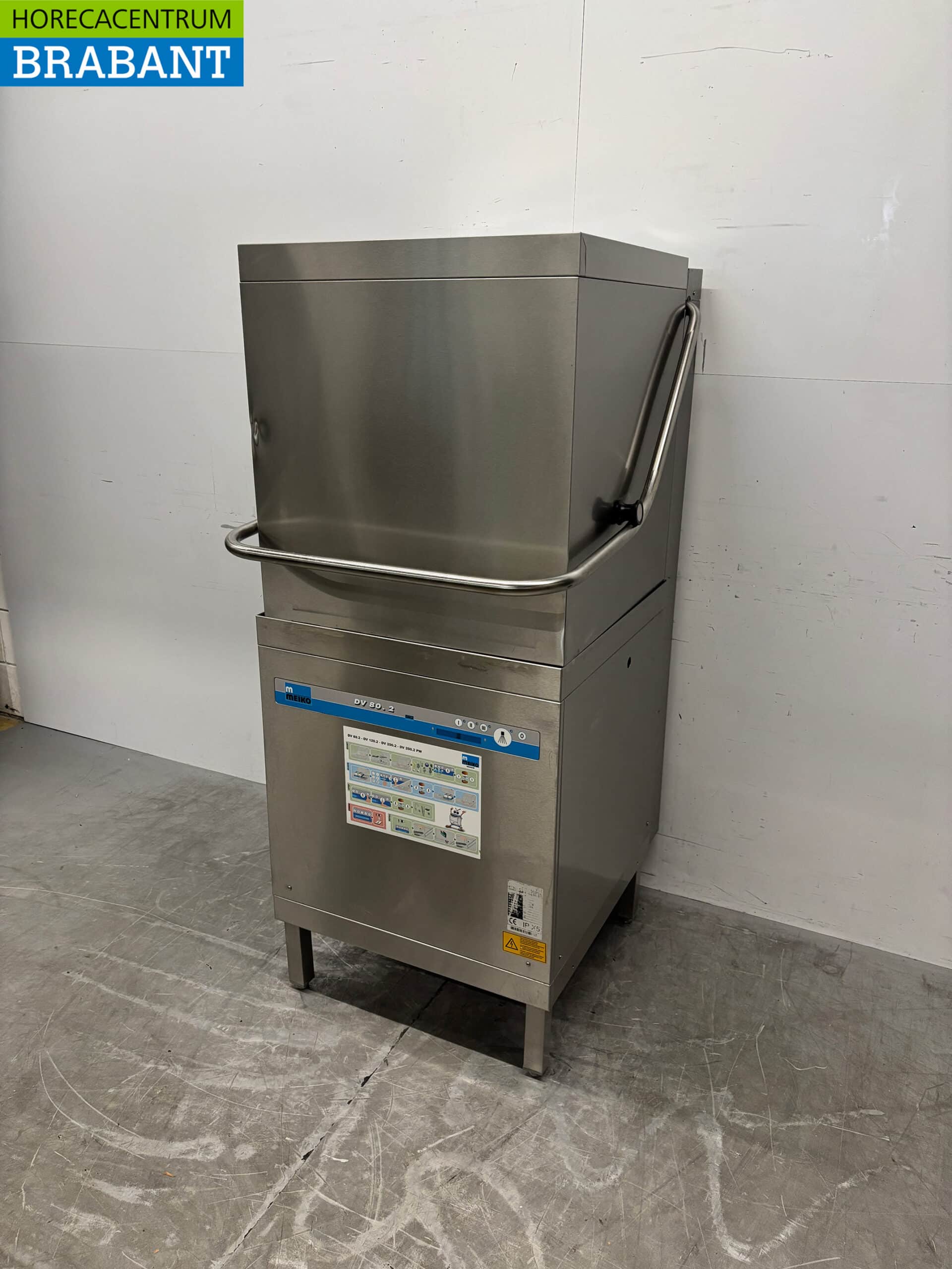 Edelstahl Meiko Durchschubspülmaschine mit Ablaufpumpe 400V Horeca – Bild 2