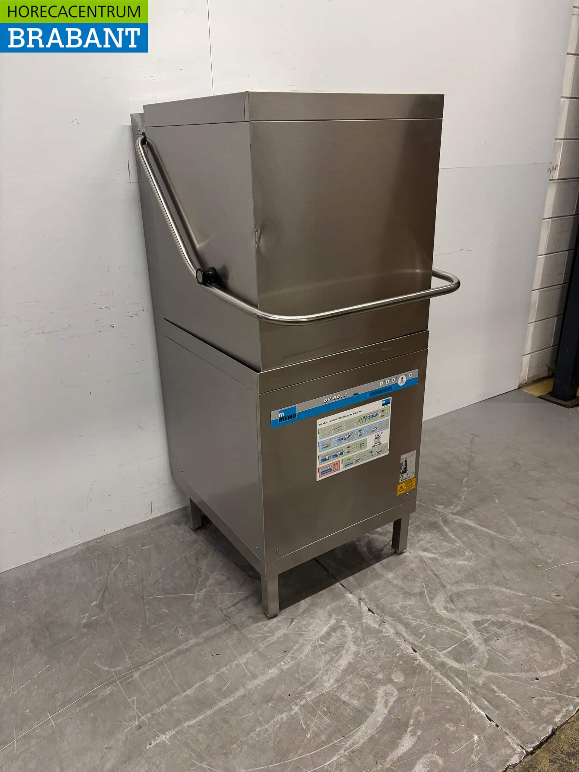 Edelstahl Meiko Durchschubspülmaschine mit Ablaufpumpe 400V Horeca – Bild 3