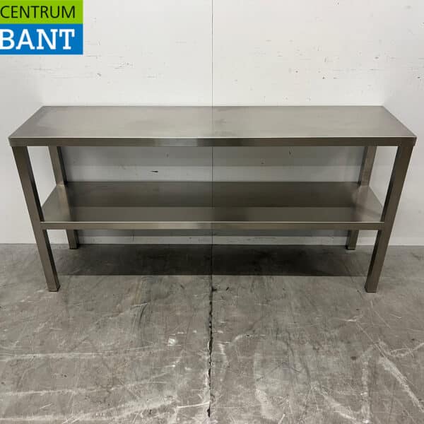 Edelstahl Doppel-Etagere Brücke 140 x 35 x 70 cm Catering