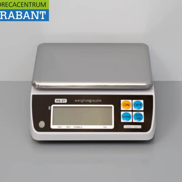 HCB Präzisionswaage, max. 5 kg, Genauigkeit 0,1 Gramm, integrierter Akku, Gastronomie