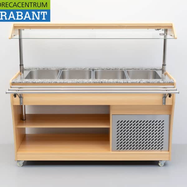 HCB Mobiles Kühlbuffet 4 x 1/1 GN 149,2 cm 230 V Gastronomie