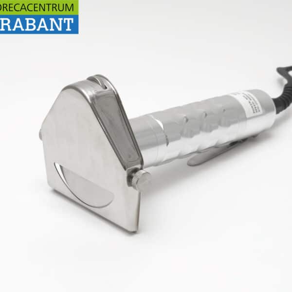 HCB Edelstahl-Elektro-Dönermesser, Kebabmesser, Gyros-Schneider mit Adapter, 230 V, Gastronomie