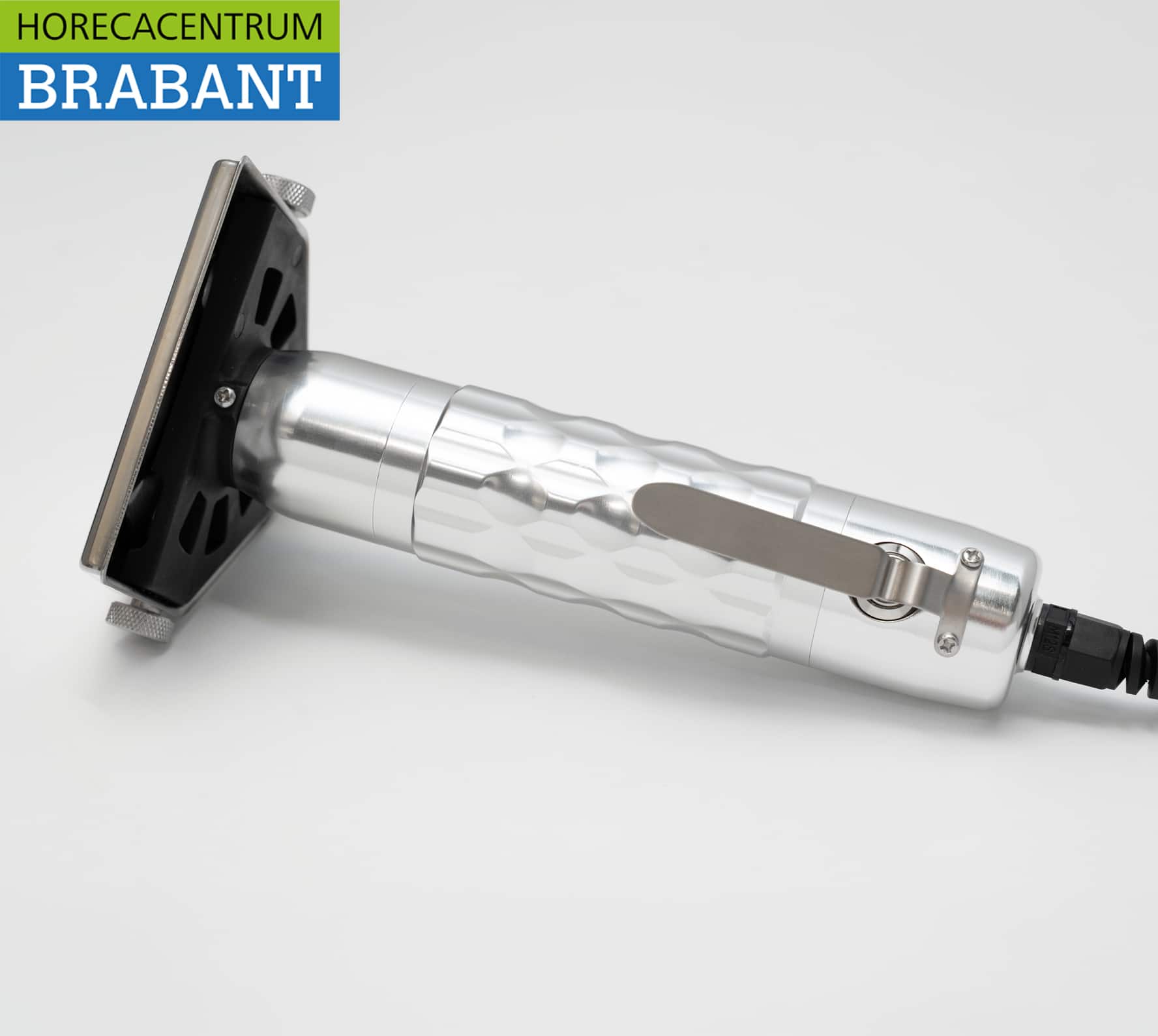 HCB Edelstahl-Elektro-Dönermesser, Kebabmesser, Gyros-Schneider mit Adapter, 230 V, Gastronomie – Bild 4