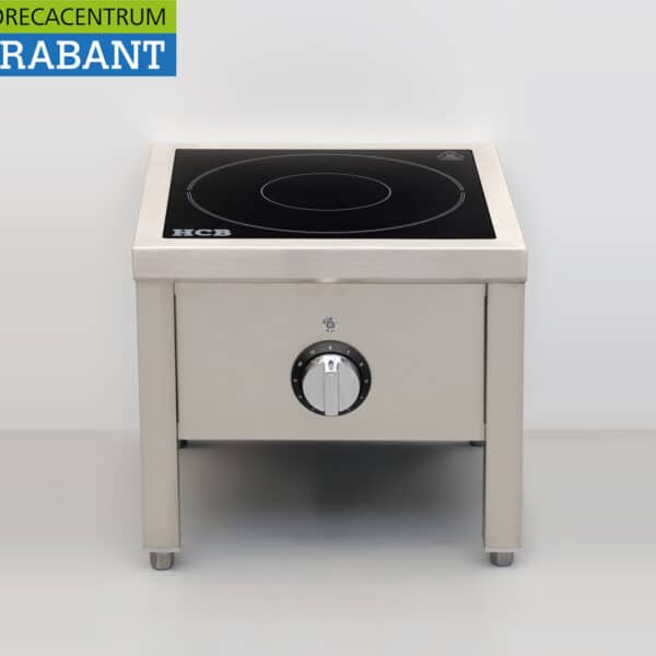HCB Edelstahl-Induktionsherd 5 kW 400 V für die Gastronomie
