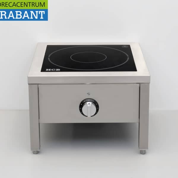 HCB Edelstahl-Induktionsherd 8 kW 400 V für die Gastronomie