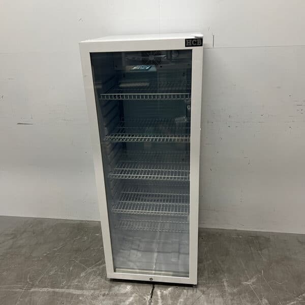 HCB Glastürkühlschrank Getränkekühlschrank Glastür 248 Liter 230V Horeca