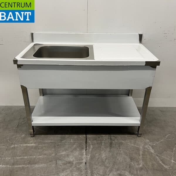 HCB Spülbecken aus Edelstahl 120 x 60 cm Horeca