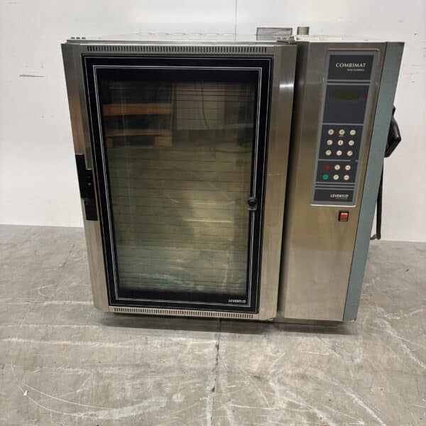 Edelstahl-Kombidämpfer „Leventi Combisteamer“ 10 x 60/40, 400 V, Gastronomie