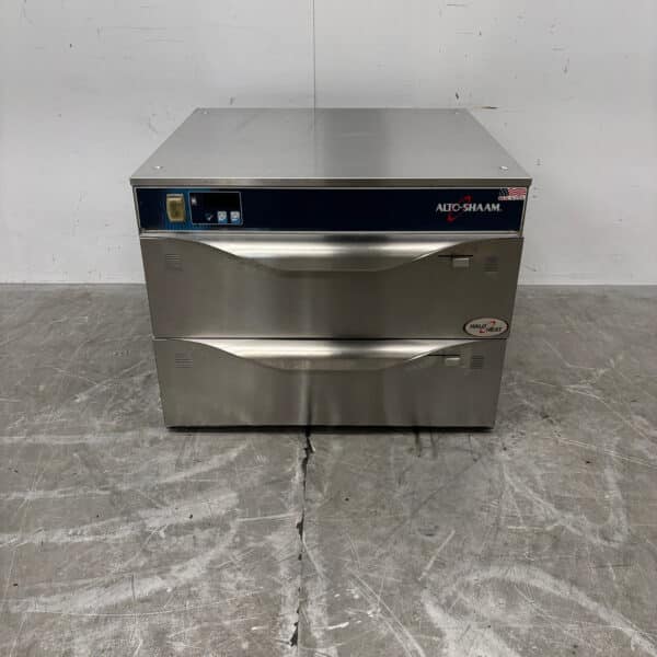Edelstahl Alto Shaam 500-2D Doppel-Warmhalteschublade 230 V für die Gastronomie