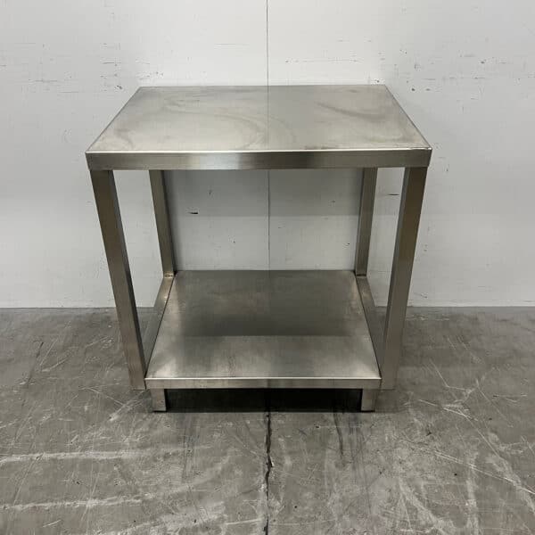 Edelstahl-Arbeitstisch mit Untergestell 74,5 x 57,5 x 83 cm Gastronomie
