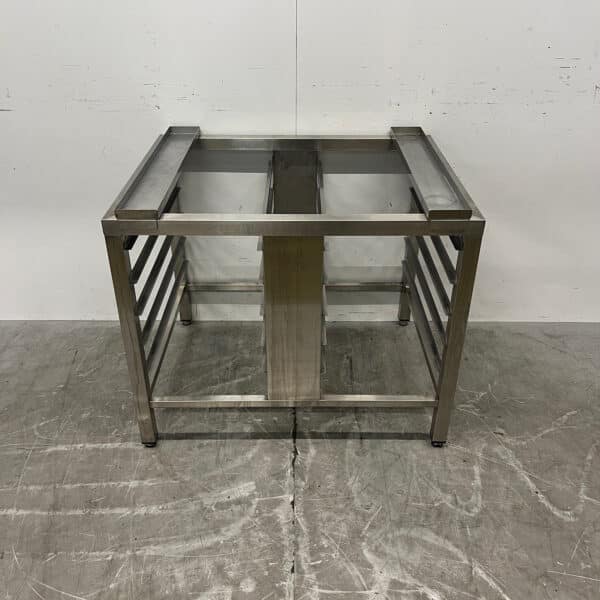 Edelstahlgestell mit Einlegeboden 10 x 1/1 GN, 90 x 70 x 73,5 cm, Gastronomie