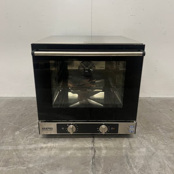 Hakpro Heißluftbackofen aus Edelstahl, 4 x 44,2/32,5 cm, 230 V, Gastronomie