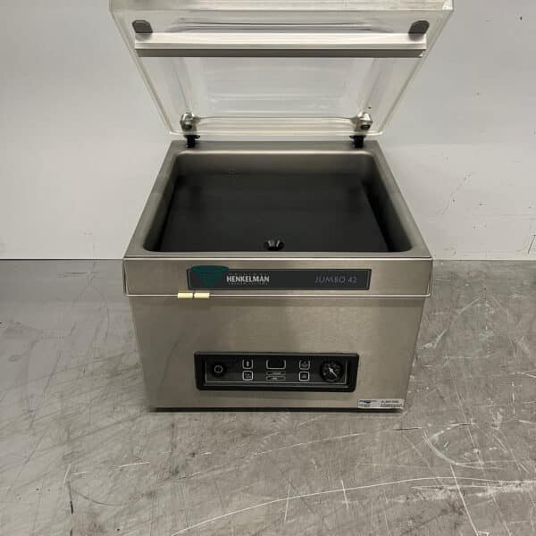 Henkelman Jumbo 42 Vakuumiermaschine aus Edelstahl, 230 V, für die Gastronomie