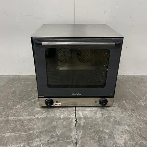 Bartscher Umluftofen aus Edelstahl 4 x 44,5/33 cm 230V Horeca