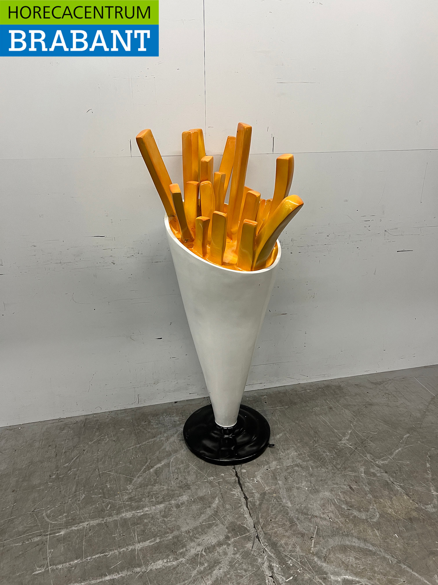 HCB Polyester Kartoffelsack Pommes Frites Tasche 150 cm Werbung Pflaster Werbung Catering Industrie – Bild 3