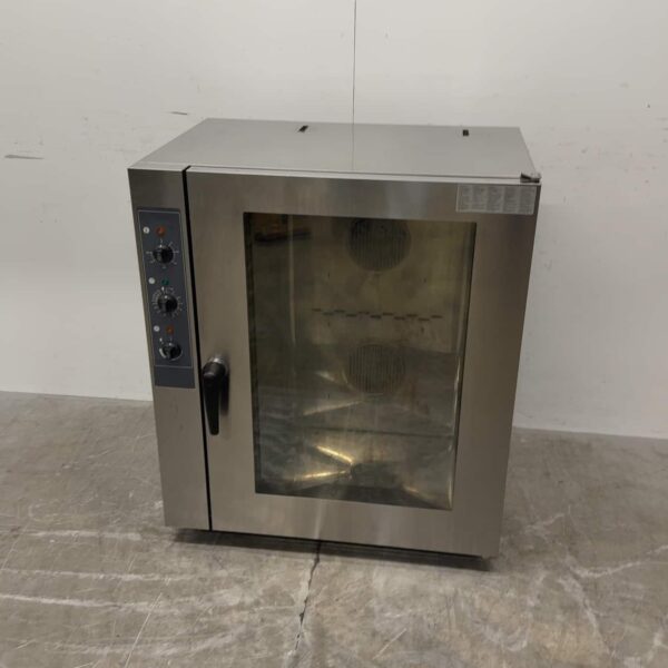 Lainox-Heißluftbackofen aus Edelstahl, 10 x 1/1 GN, 400 V, Gastronomie