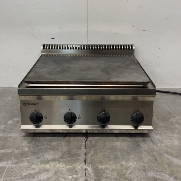 Edelstahl Tecnoinox PP70E7 Durchlaufkochplatte 400 V, 70 x 70 x 31 cm, Gastronomie
