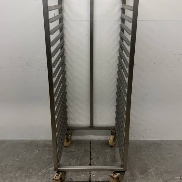 Edelstahl-Regalwagen 2/1 GN 60 x 69 x 160,5 cm Gastronomie