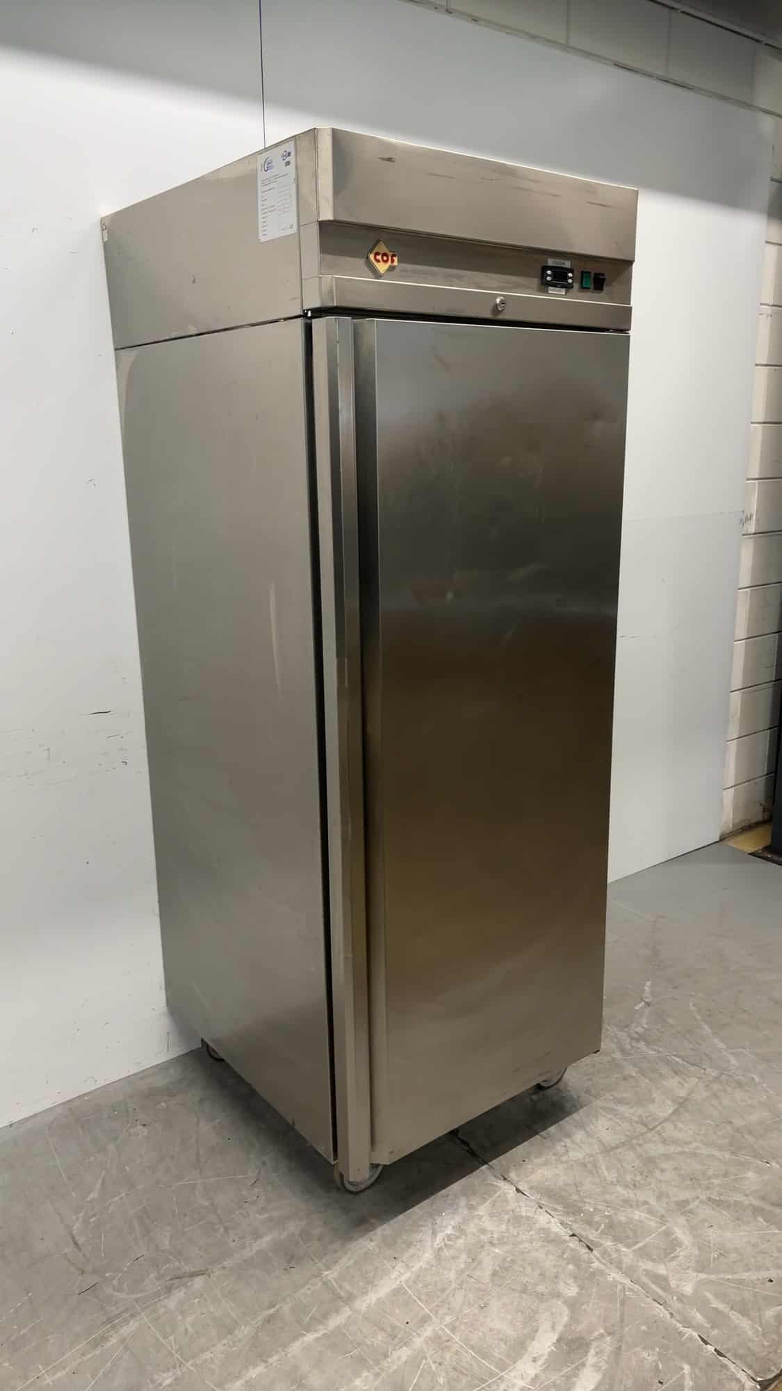 Edelstahl-Kühlschrank COR GN 650VP, 460 Liter, 230 V, Gastronomie