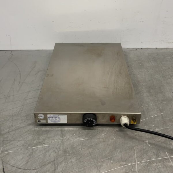 Edelstahl Rocam Vulcano 1/1 Warmhalteplatte 230 V, 32,5 x 54 x 6 cm, Gastronomie