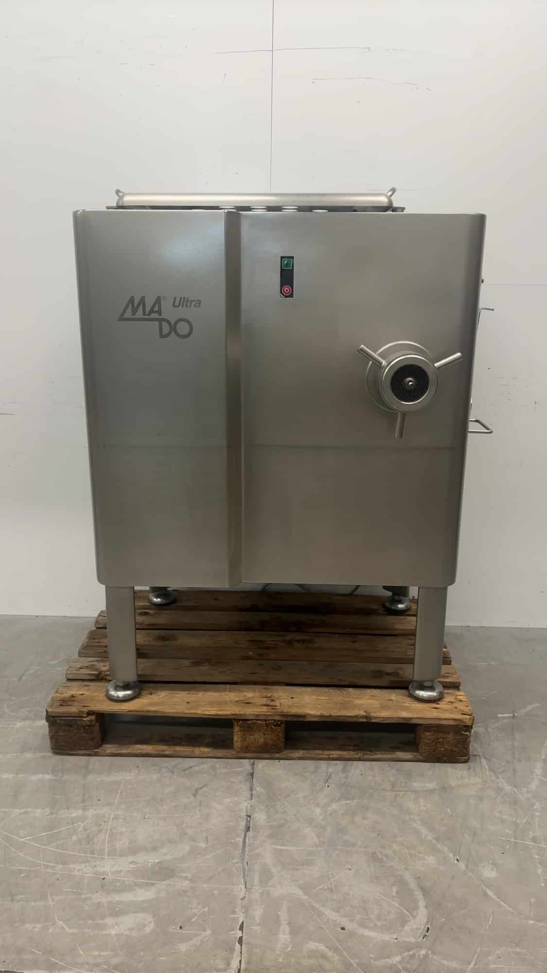 Edelstahl-Fleischwolf „Mado Ultra“ 400 kg, 9 kW, 400 V, Gastronomie
