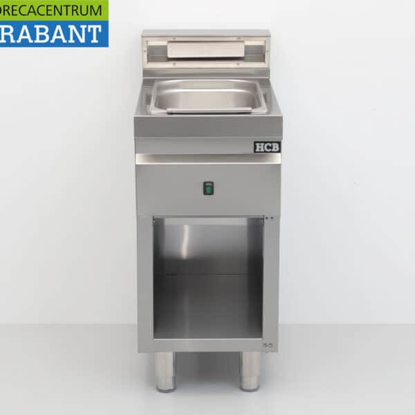 HCB Edelstahl-Pommes-Wärmer, Warmhaltebehälter, 230 V, Gastronomie