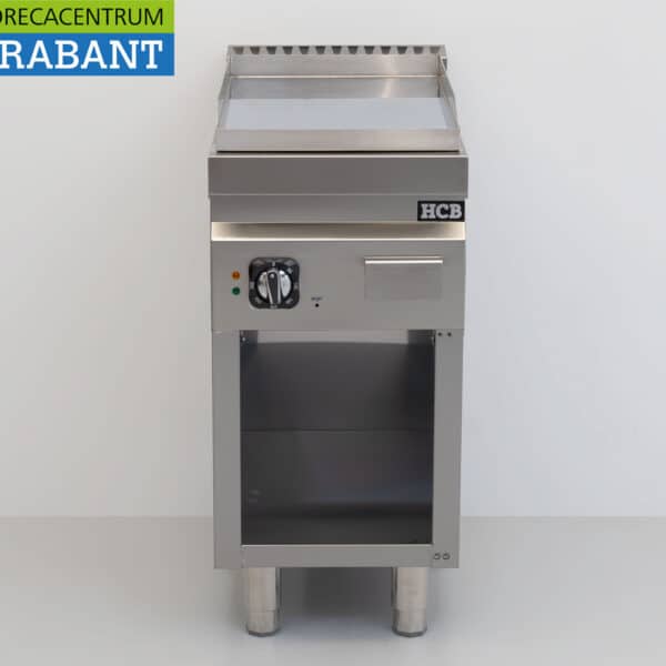 HCB Edelstahl-Backblech Chrom 40 cm 4,5 kW 400 V Gastronomie