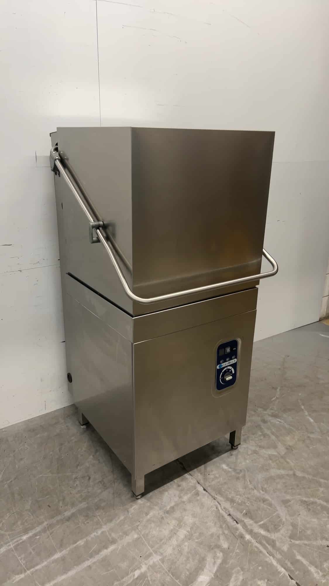 Edelstahl-Geschirrspüler Catertech CTV DS 111, 62,5 x 74 x 147 cm, 230 V, Gastronomie