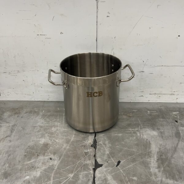 RVS HCB Kookpan 6 liter 20.5 x 20.5 x 22 cm Horeca